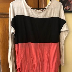 colorblock long sleeve